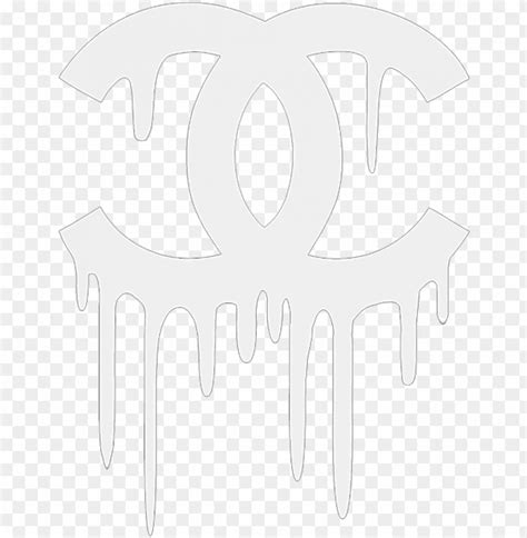 melting chanel logo white|Free download HD PNG melting chanel white dripping chanel .